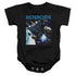 ATARI/2600 ASTEROIDS - INFANT SNAPSUIT - BLACK