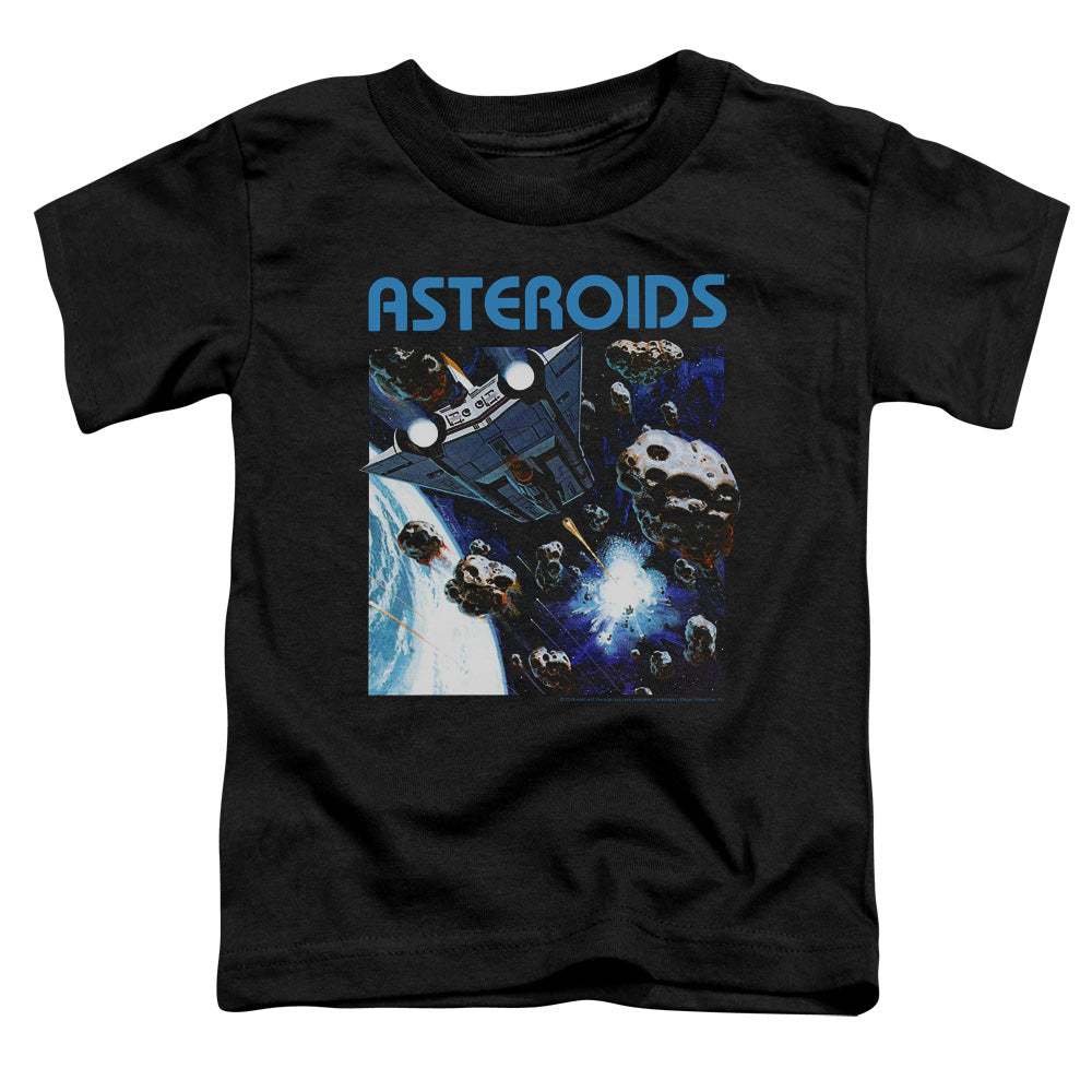 ATARI/2600 ASTEROIDS - S/S TODDLER TEE - BLACK