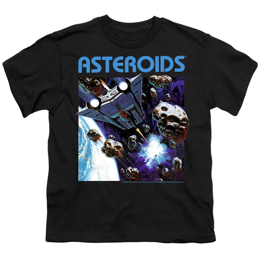 ATARI/2600 ASTEROIDS - S/S YOUTH 18/1 - BLACK