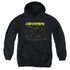 ATARI/CENTIPEDE SCREEN - YOUTH PULLOVER HOODIE - BLACK