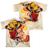 ATARI/FOOTBALL (FRONT/BACK PRINT) - S/S YOUTH POLY CREW - MULTI