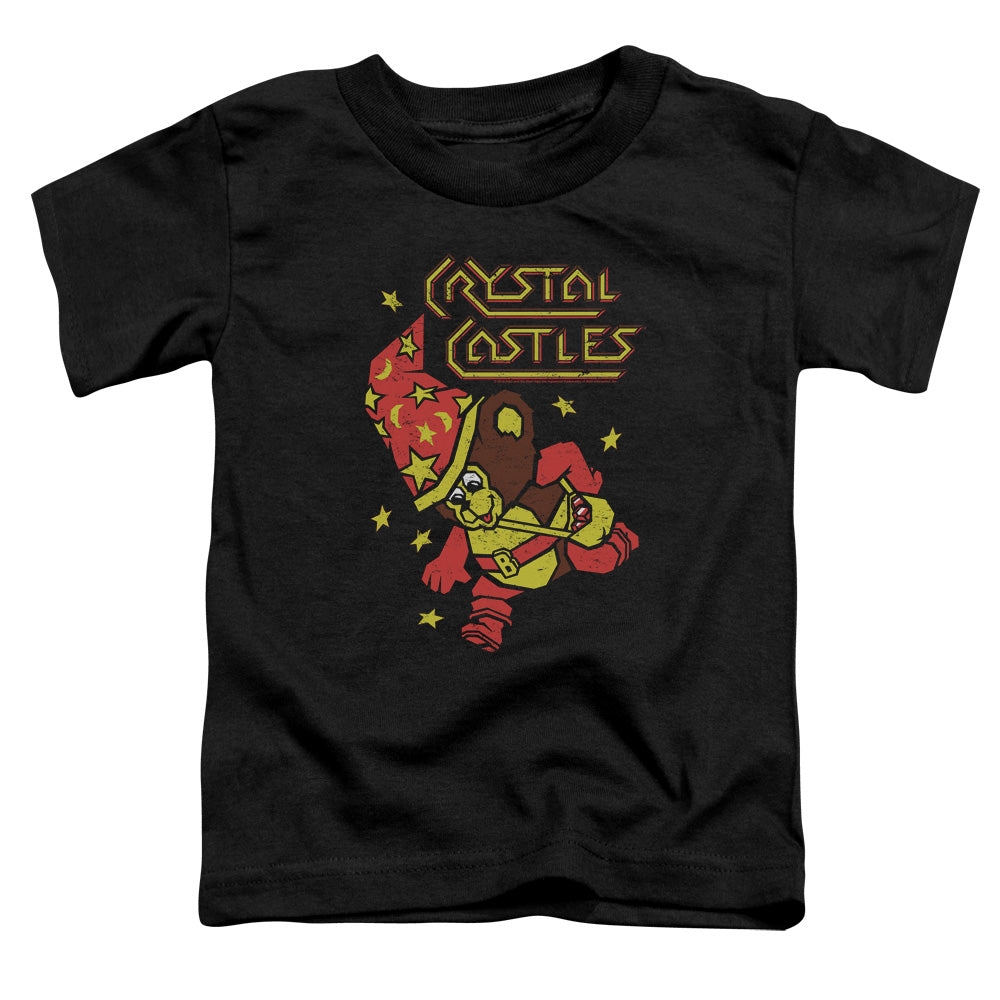 ATARI/CRYSTAL BEAR - S/S TODDLER TEE - BLACK