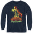 ATARI/BLAST OFF - YOUTH LONG SLEEVE TEE - NAVY