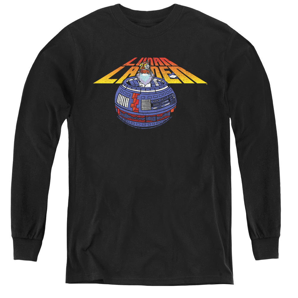 ATARI/LUNAR GLOBE - YOUTH LONG SLEEVE TEE - BLACK