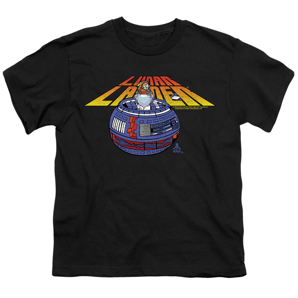 ATARI/LUNAR GLOBE - S/S YOUTH 18/1 - BLACK