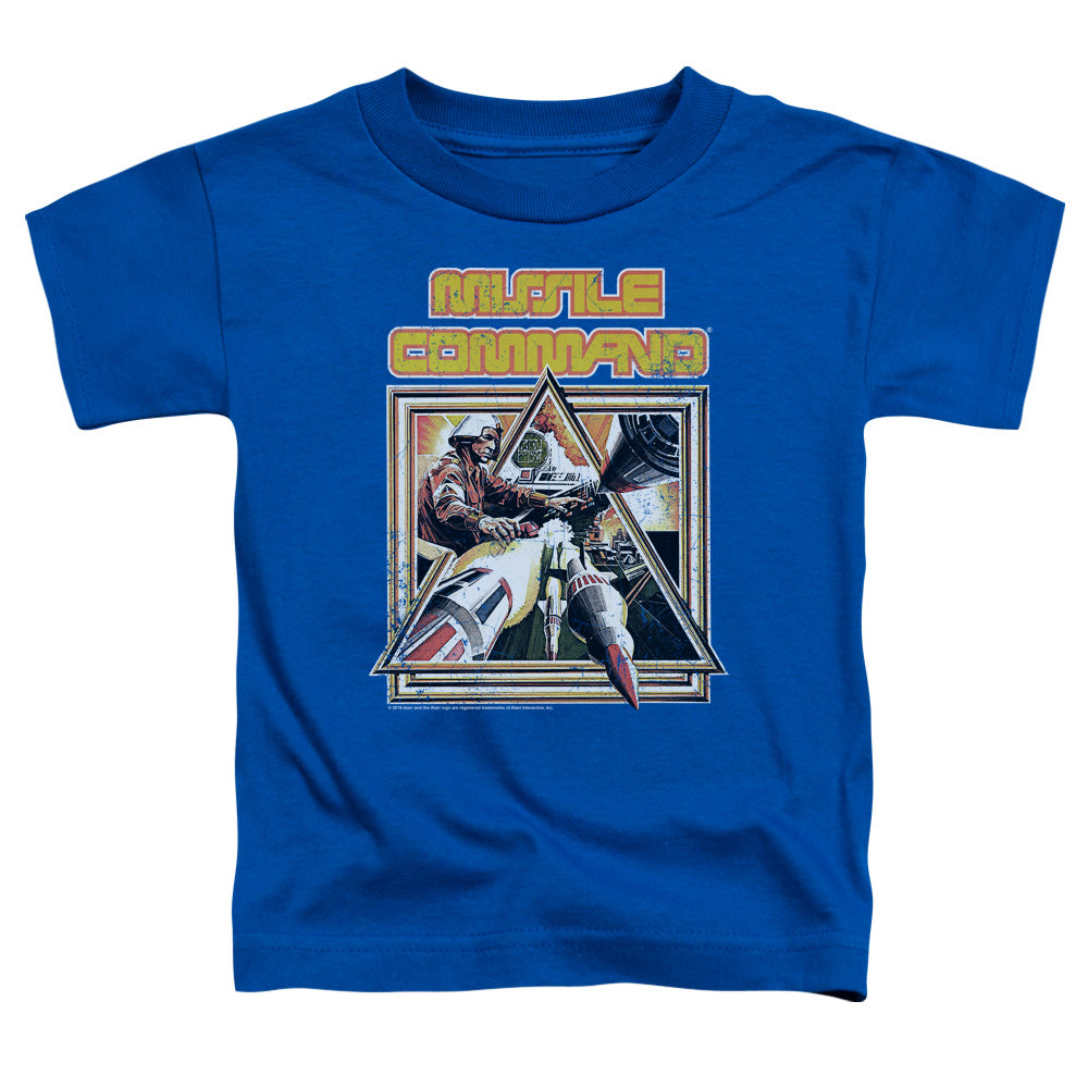 ATARI/MISSLE COMMANDER - S/S TODDLER TEE - ROYAL BLUE