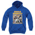 ATARI/MISSLE COMMANDER - YOUTH PULLOVER HOODIE - ROYAL BLUE