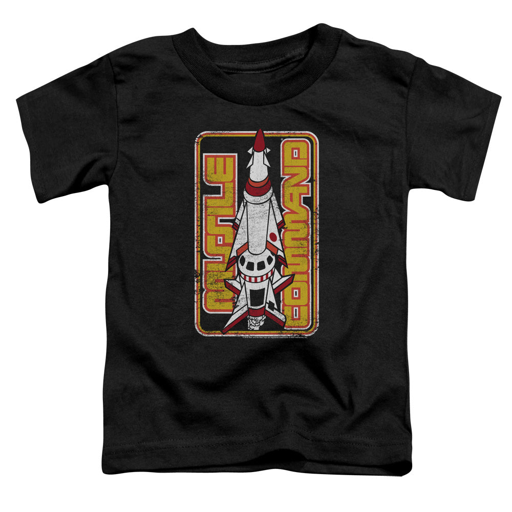 ATARI/MISSILE - S/S TODDLER TEE - BLACK
