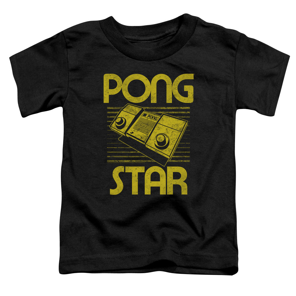ATARI/STAR - S/S TODDLER TEE - BLACK