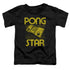 ATARI/STAR - S/S TODDLER TEE - BLACK