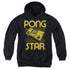 ATARI/STAR - YOUTH PULLOVER HOODIE - BLACK