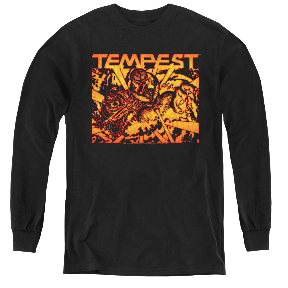 ATARI/DEMON REACH - YOUTH LONG SLEEVE TEE - BLACK