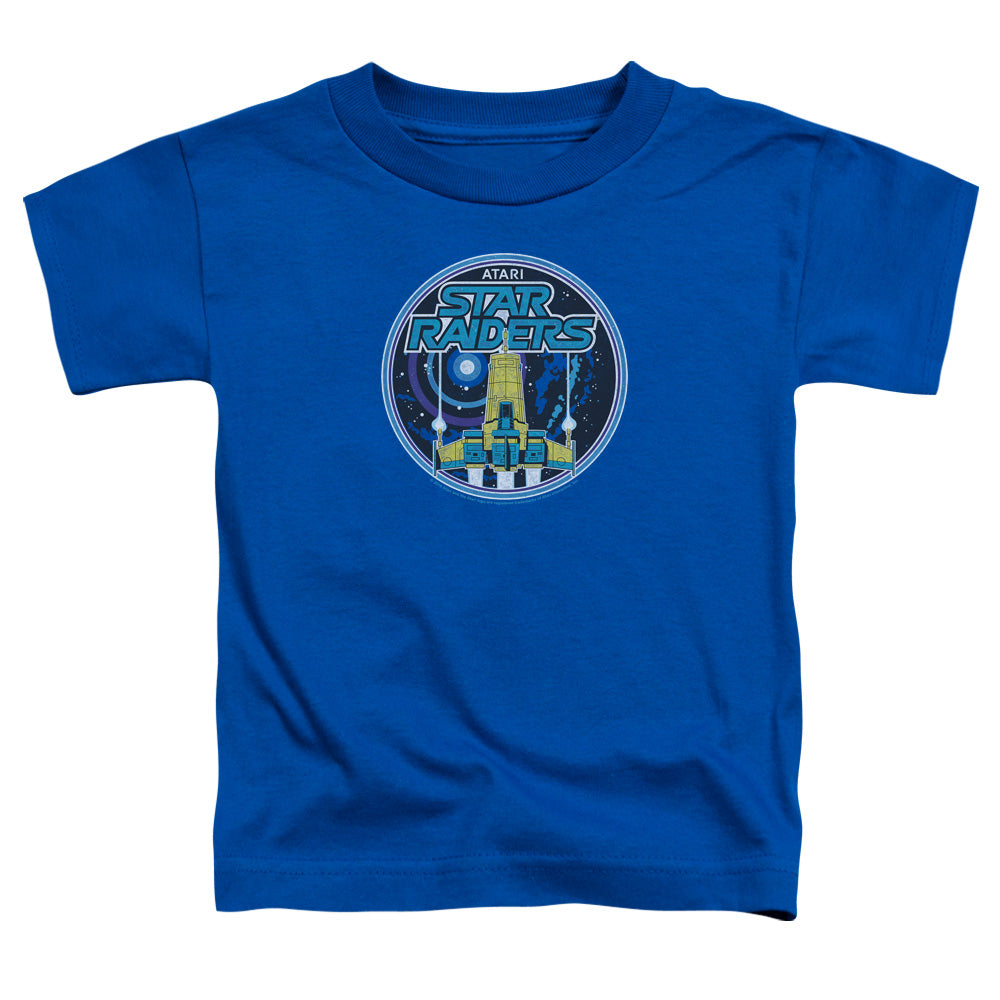ATARI/BADGE - S/S TODDLER TEE - ROYAL BLUE