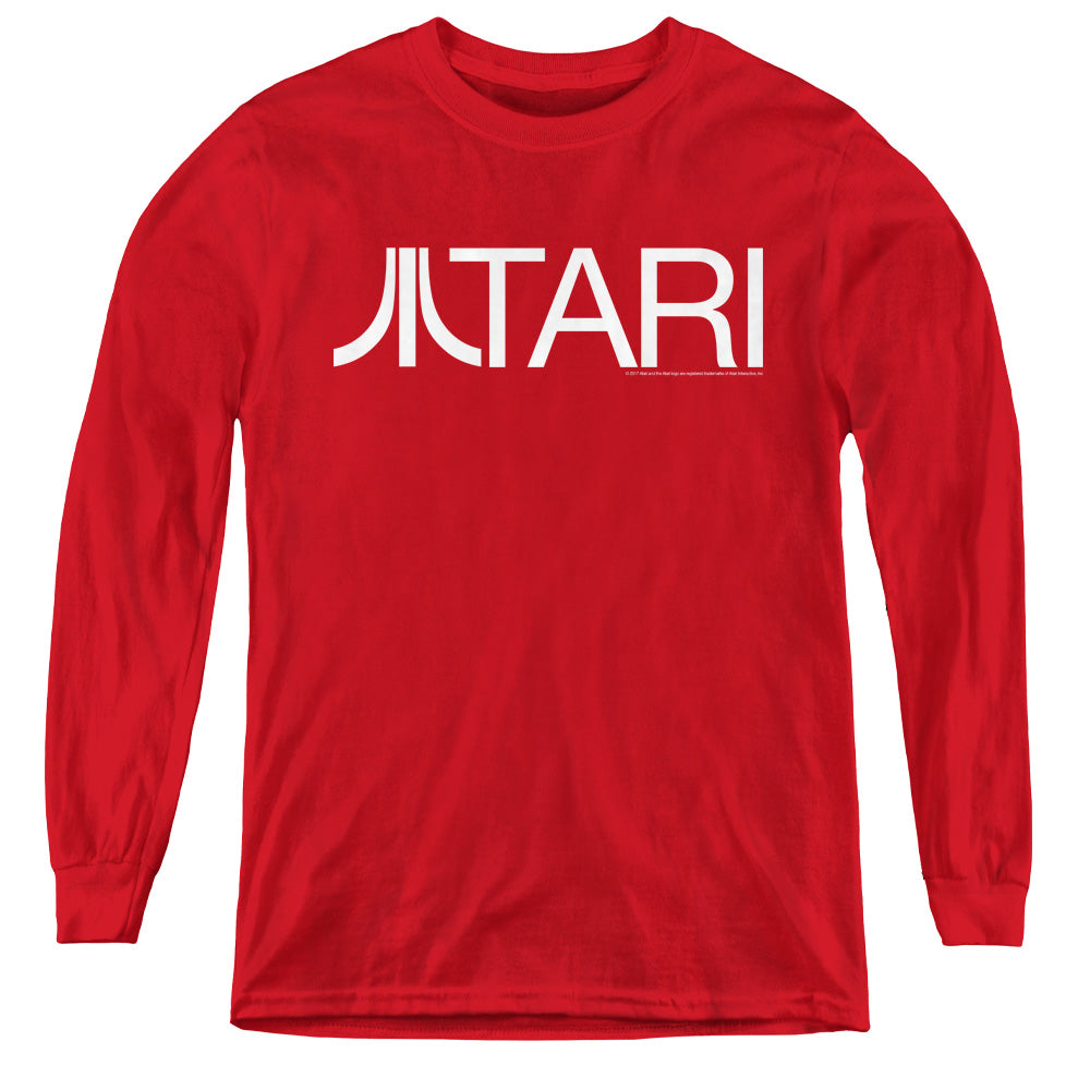 ATARI/ATARI - YOUTH LONG SLEEVE TEE - RED