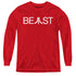 ATARI/BEAST - YOUTH LONG SLEEVE TEE - RED