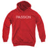 ATARI/PASSION - YOUTH PULLOVER HOODIE - RED