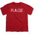 ATARI/RAGE - S/S YOUTH 18/1 - RED