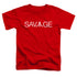 ATARI/SAVAGE - S/S TODDLER TEE - RED