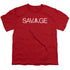 ATARI/SAVAGE - S/S YOUTH 18/1 - RED