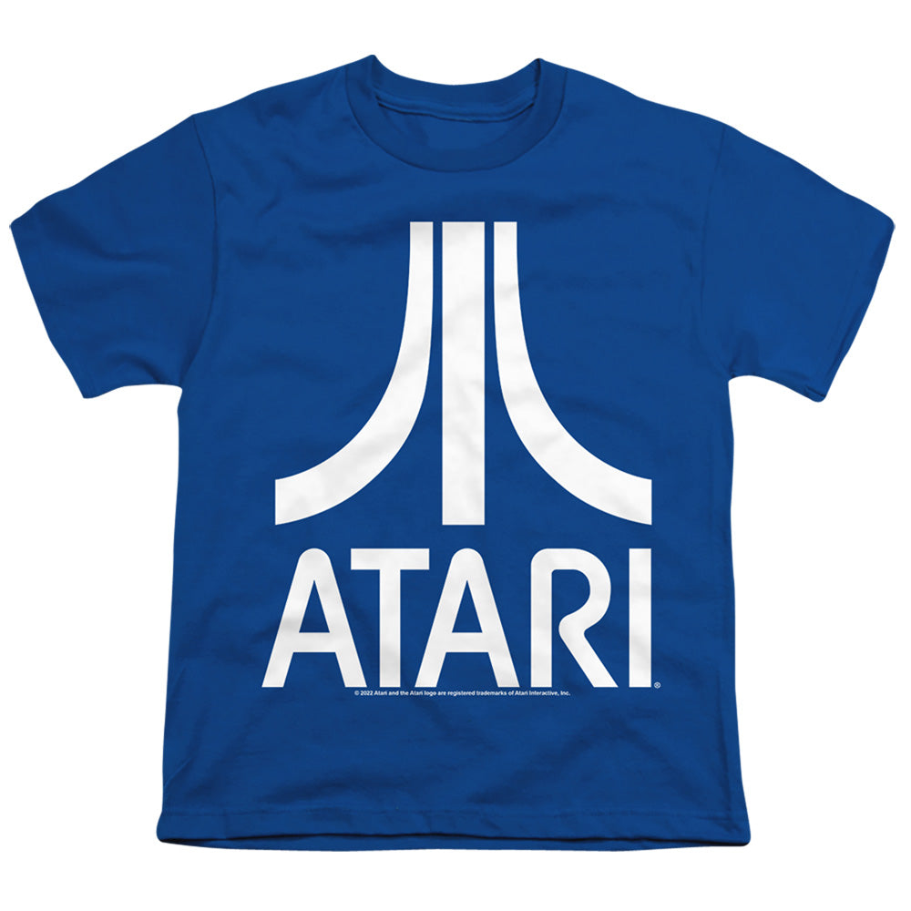 ATARI/ATARI LOGO - S/S YOUTH 18/1 - ROYAL BLUE