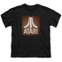 ATARI/CLASSIC WOOD SQUARE - S/S YOUTH 18/1 - BLACK