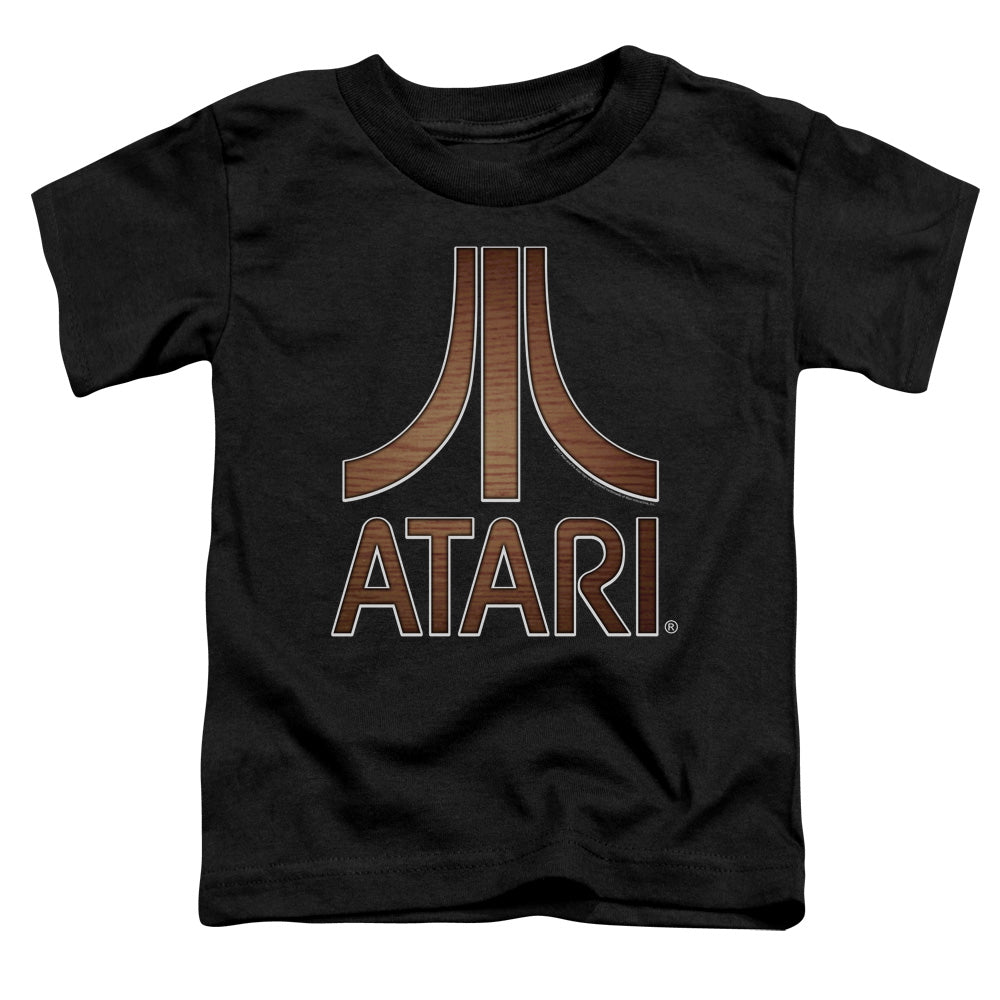 ATARI/CLASSIC WOOD EMBLEM - S/S TODDLER TEE - BLACK
