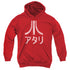 ATARI/ROUGH KANJI - YOUTH PULLOVER HOODIE - RED
