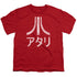ATARI/ROUGH KANJI - S/S YOUTH 18/1 - RED