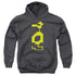 ATARI/DRAGON - YOUTH PULLOVER HOODIE - CHARCOAL