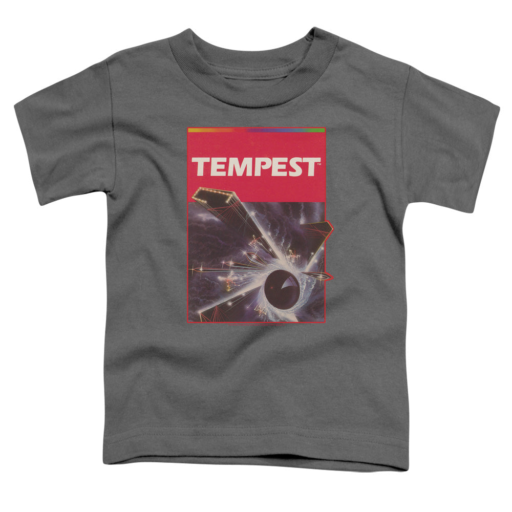 ATARI/TEMPEST BOX ART - S/S TODDLER TEE - CHARCOAL