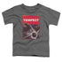 ATARI/TEMPEST BOX ART - S/S TODDLER TEE - CHARCOAL