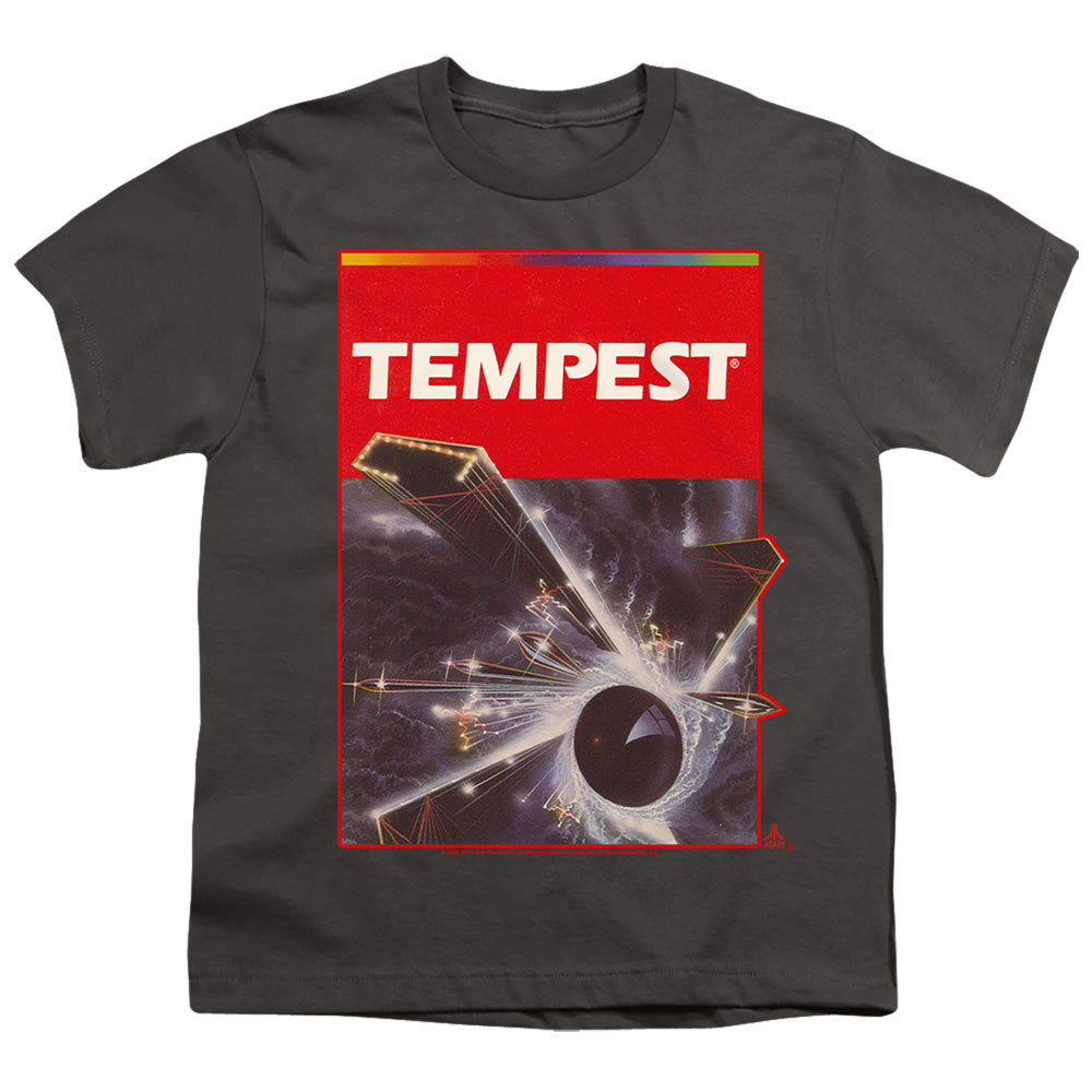 ATARI/TEMPEST BOX ART - S/S YOUTH 18/1 - CHARCOAL