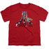ATARI/ASTEROIDS ATARI - S/S YOUTH 18/1 - RED