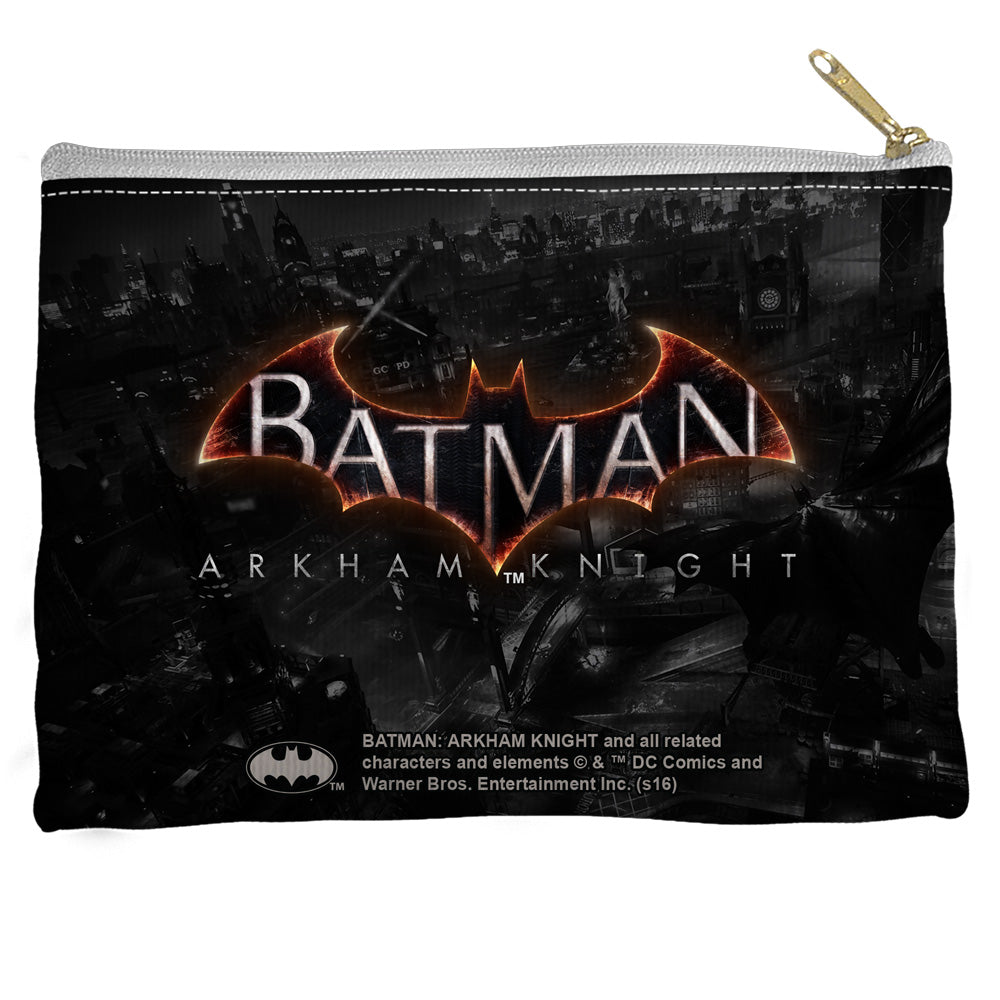 BATMAN ARKHAM KNIGHT/AK LOGO - STRAIGHT BOTTOM ACCESSORY POUCH