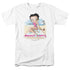 BETTY BOOP/BEACH BETTY - S/S ADULT 18/1 - WHITE