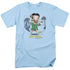 BETTY BOOP/HULA HONEY - S/S ADULT 18/1 - CAROLINA BLUE