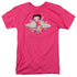 BETTY BOOP/SURF - S/S ADULT 18/1 - HOT PINK