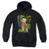 BETTY BOOP/LUAU LADY - YOUTH PULLOVER HOODIE - BLACK