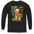 BETTY BOOP/LUAU LADY - YOUTH LONG SLEEVE TEE - BLACK