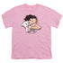 BETTY BOOP/WINK WINK - S/S YOUTH 18/1 - PINK