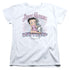 BETTY BOOP/SWEET DREAMS - S/S WOMENS TEE - WHITE