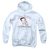 BETTY BOOP/SWEET DREAMS - YOUTH PULLOVER HOODIE - WHITE