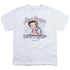 BETTY BOOP/SWEET DREAMS - S/S YOUTH 18/1 - WHITE
