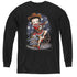 BETTY BOOP/COUNTRY STAR - YOUTH LONG SLEEVE TEE - BLACK