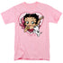BETTY BOOP/I LOVE BETTY - S/S ADULT 18/1 - PINK