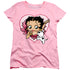 BETTY BOOP/I LOVE BETTY - S/S WOMENS TEE - PINK