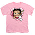BETTY BOOP/I LOVE BETTY - S/S YOUTH 18/1 - PINK