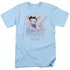 BETTY BOOP/PINK CHAMPAGNE - S/S ADULT 18/1 - LIGHT BLUE