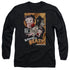 BETTY BOOP/BOYFRIEND THE BEAST - L/S ADULT 18/1 - BLACK