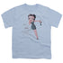 BETTY BOOP/BLAH BLAH BLAH - S/S YOUTH 18/1 - LIGHT BLUE